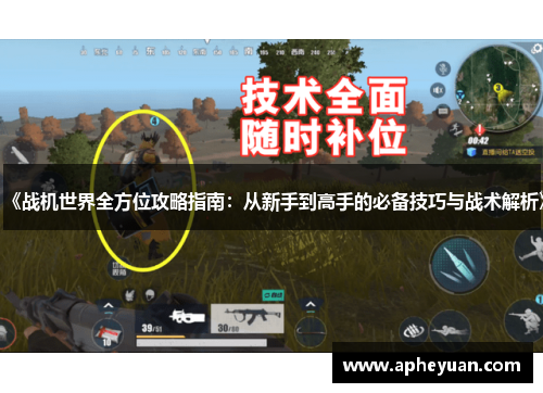 《战机世界全方位攻略指南：从新手到高手的必备技巧与战术解析》